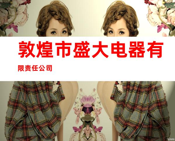 敦煌市盛大电器有限责任公司